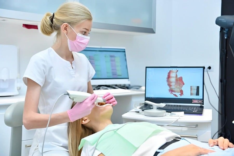 Escaneamento intraoral