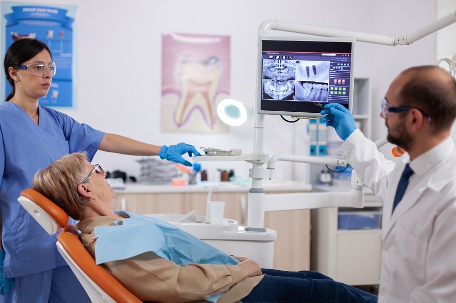 interpretação de radiografia odontológica